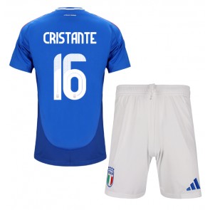 Italija Bryan Cristante #16 Domaci Dres za Dječji EP 2024 Kratak Rukavima (+ kratke hlače)